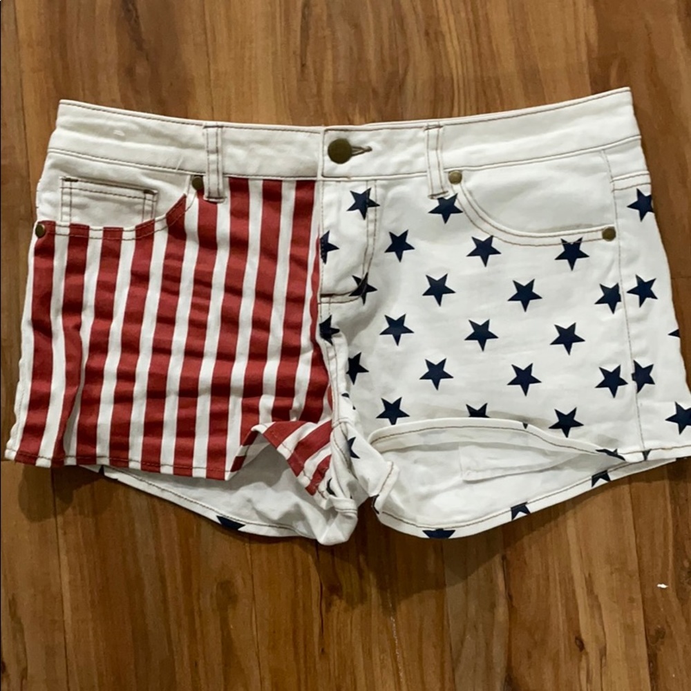 American Flag Shorts